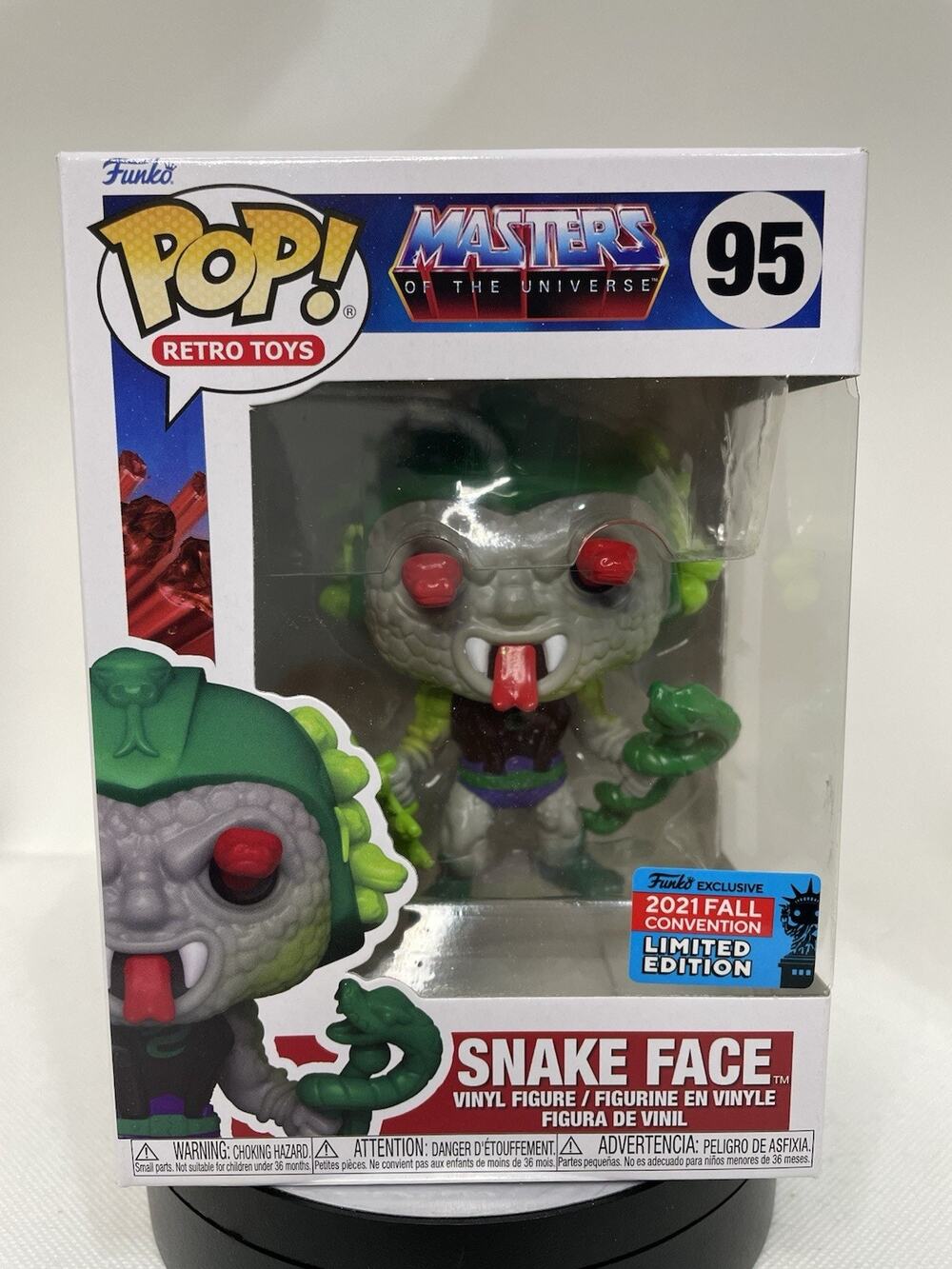 Funko Pop! Vinyl: Masters of the Universe - Snake Face (2021 Fall Convention) 95